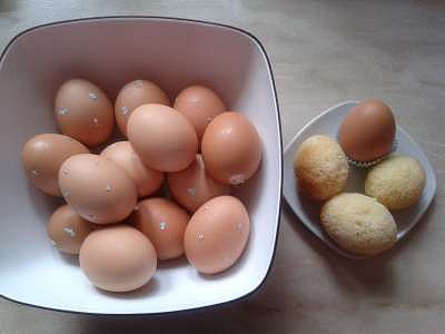 Bábovka ve vaječných skořápkách