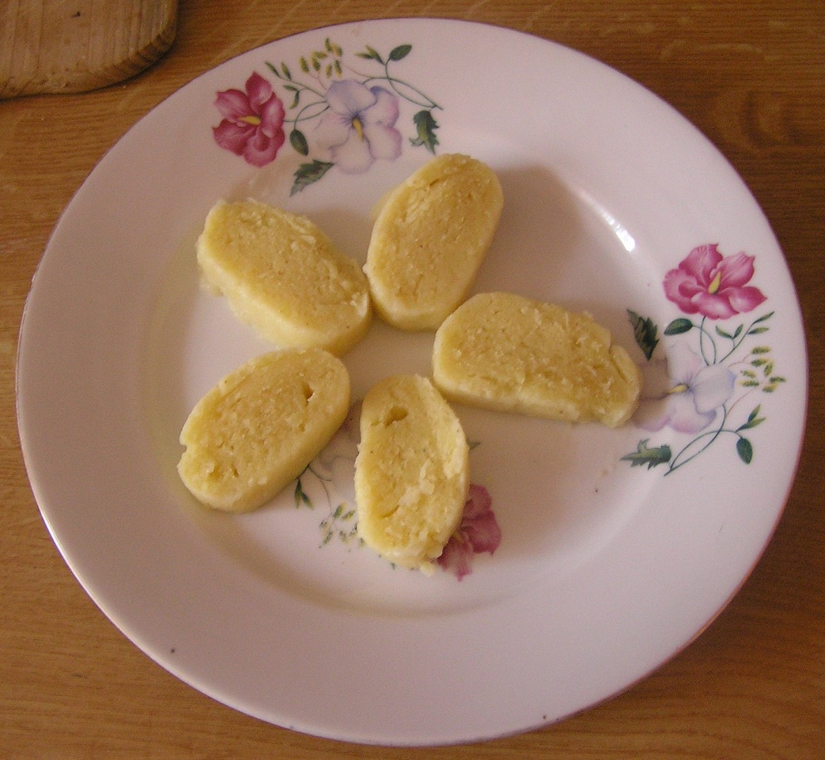 Bezlepkové bramborové knedlíky