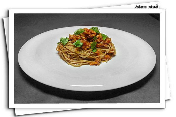 „Boloňské” špagety se sójou (DlabemeZdrave)