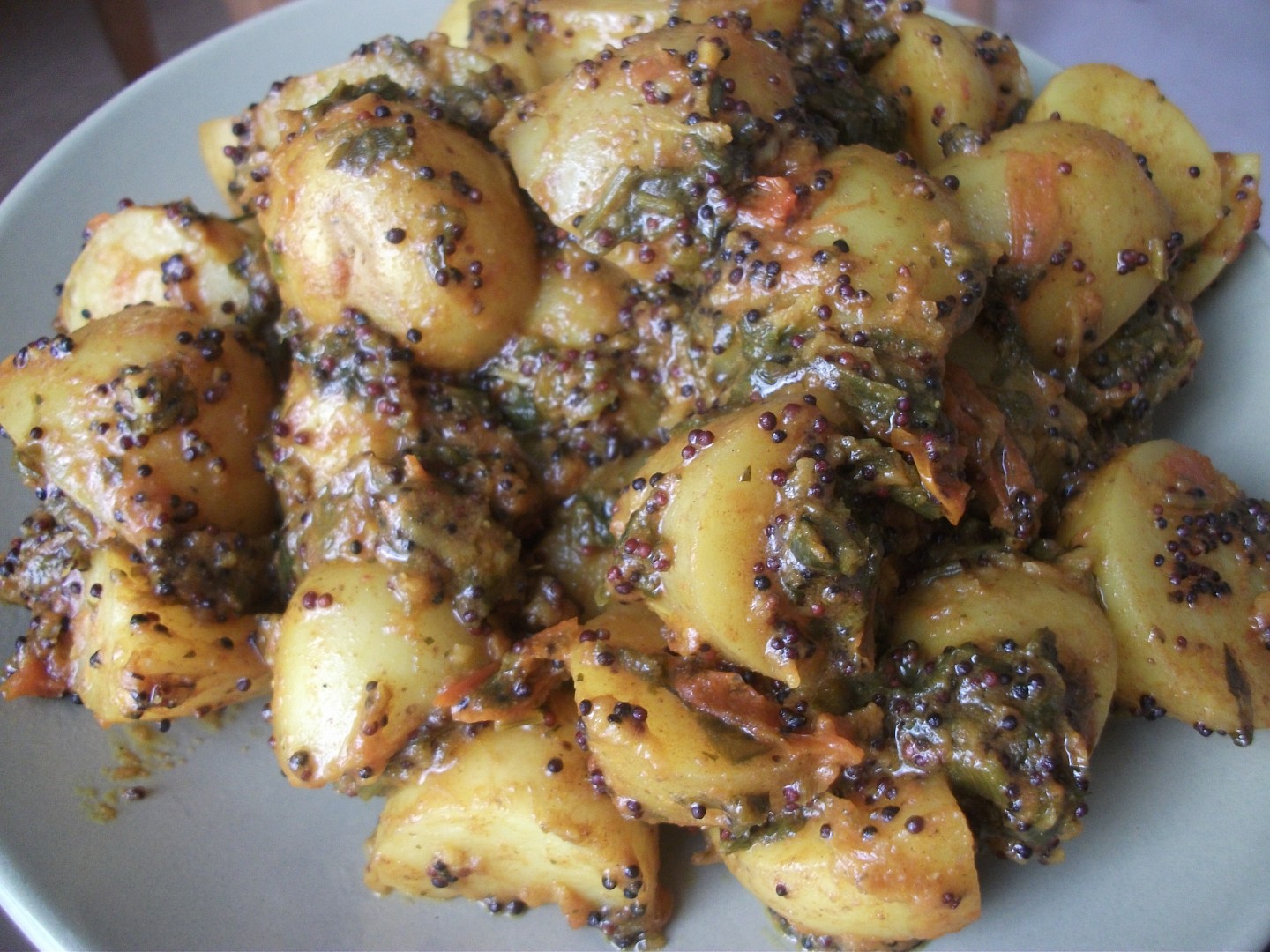 Bombay potatoes (brambory)