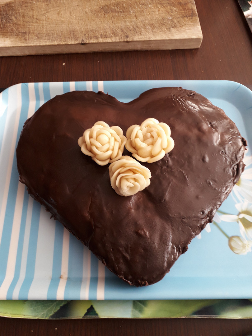 Čokoládovo-kakaový dort 2