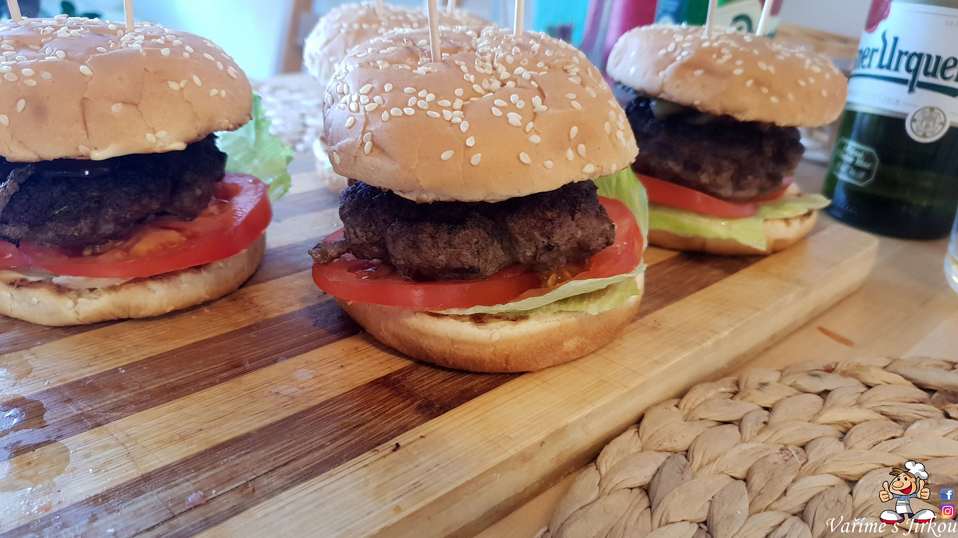 Domácí hamburger od Jirky