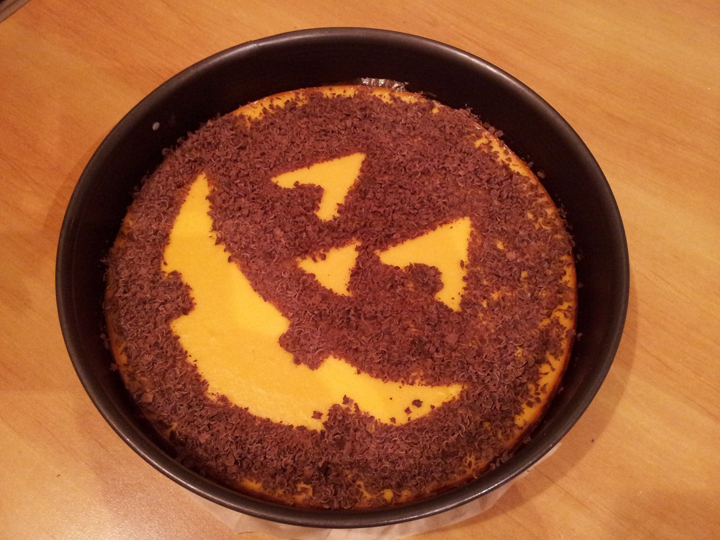 Halloweenský dýňový koláč