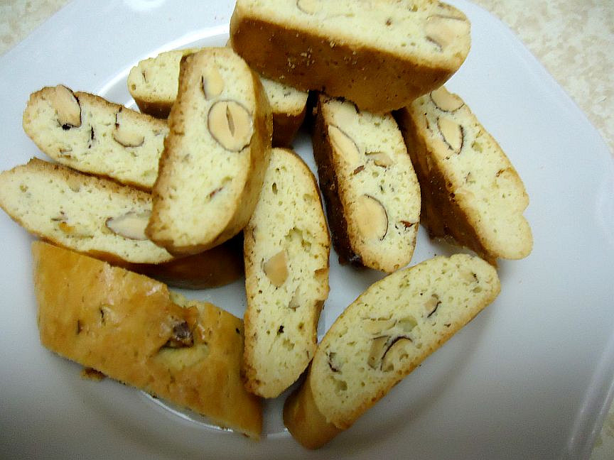 Italské mandlové sušenky - Cantuccini