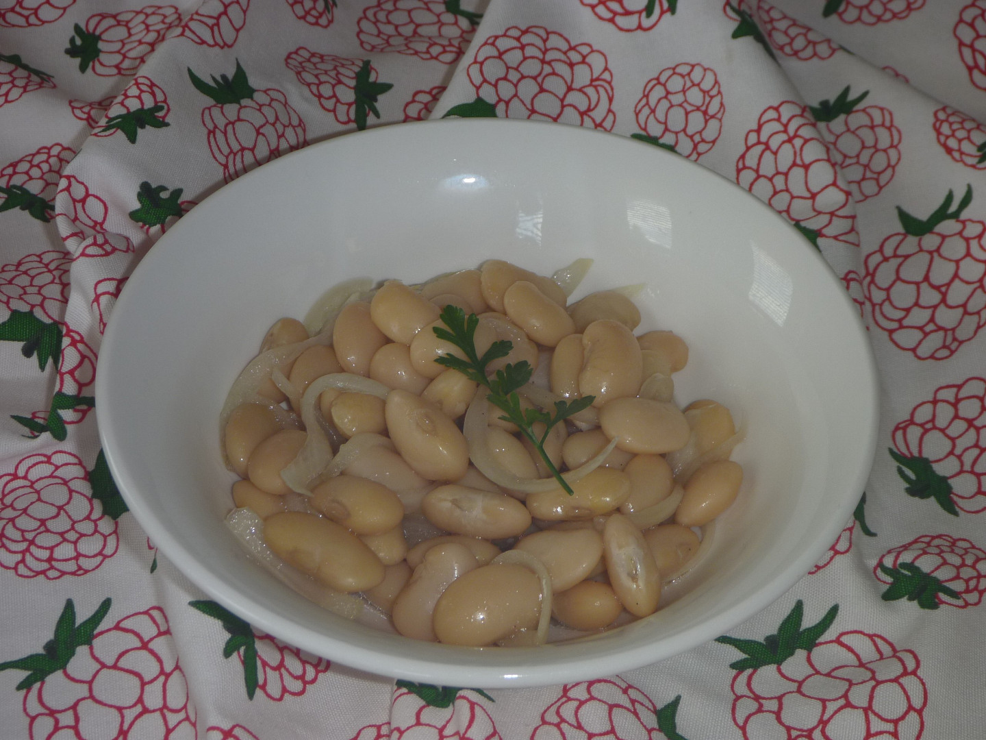 Jednoduchý fazolový salát