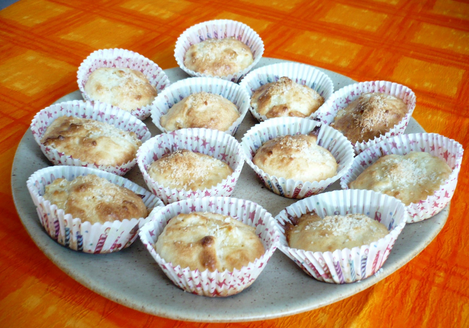 Kokosovo-ananásové muffiny