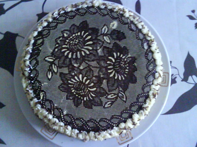 Krajkový dort