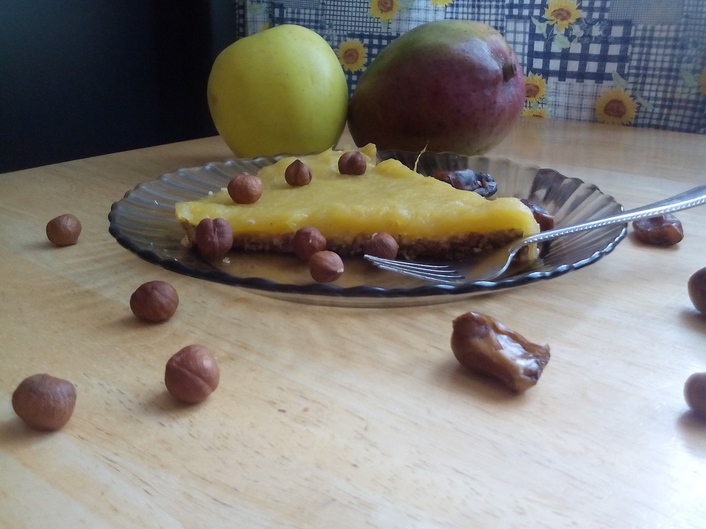 Mango na lískových oříšcích (bez cukru, bez mouky, bez vajec)