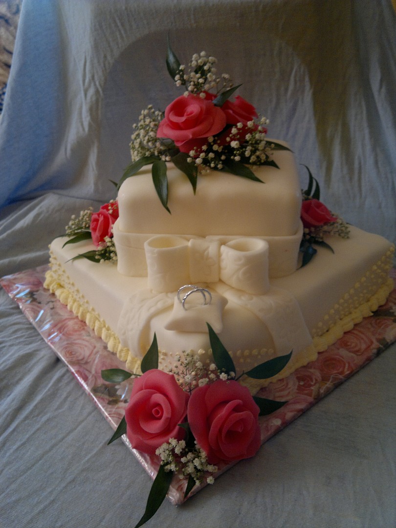 Můj první svatební dort