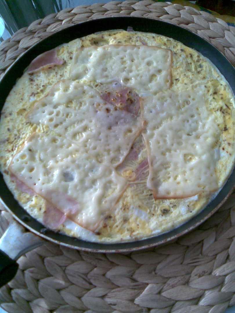 Omeletka s kořením