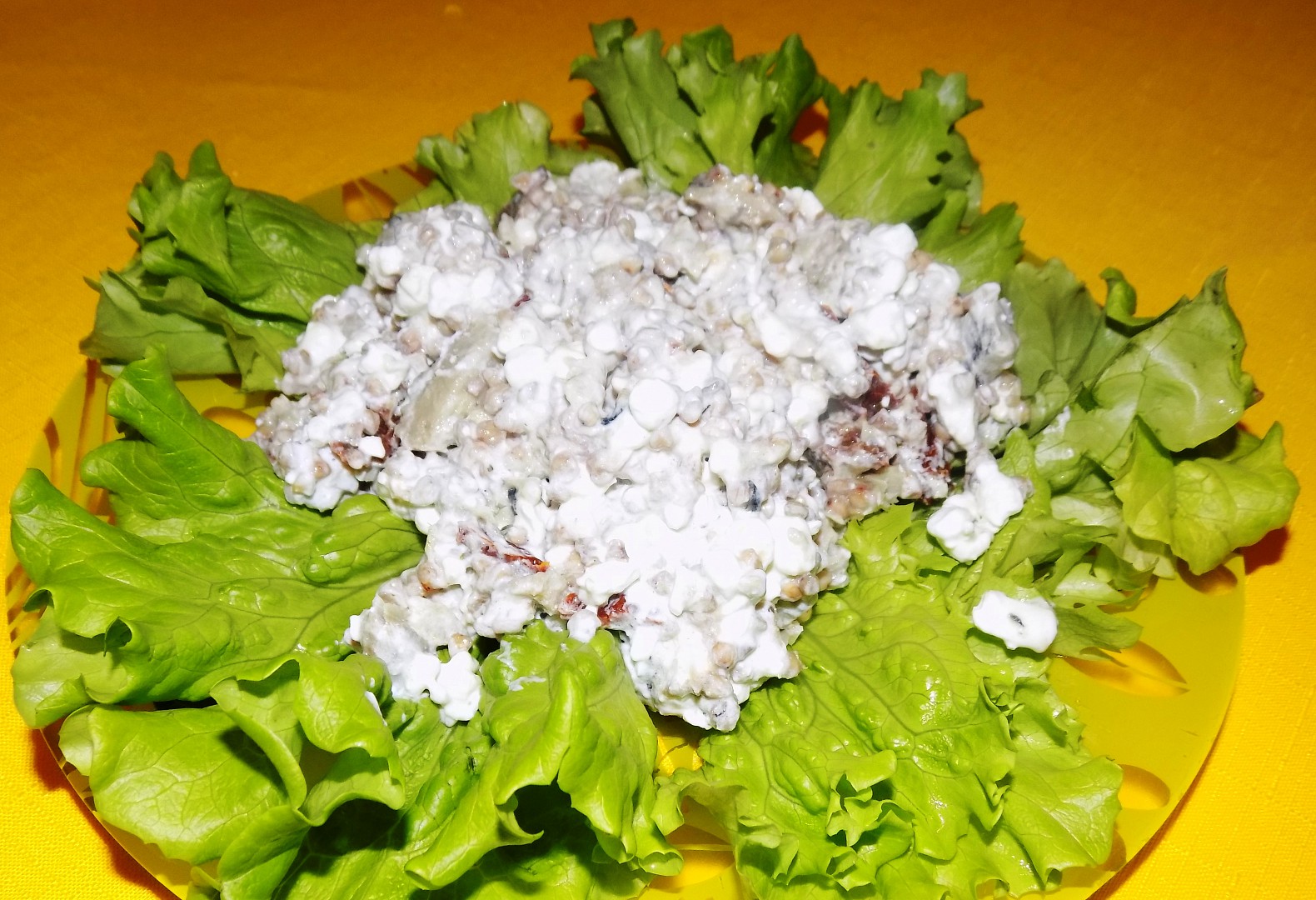 Pohankovo-rybí salát