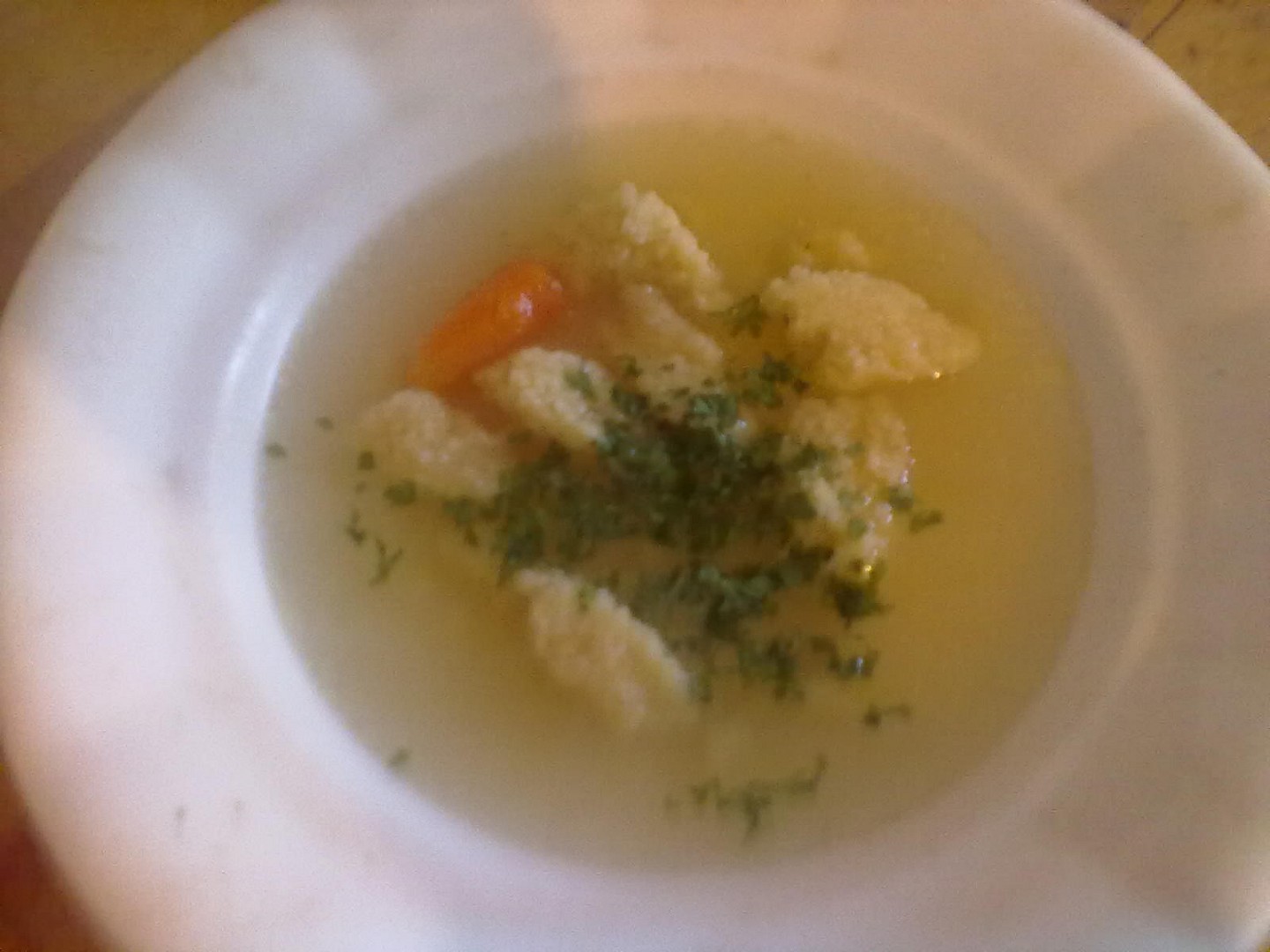 Polévka z hovězí oháňky ze „Šlajfu“