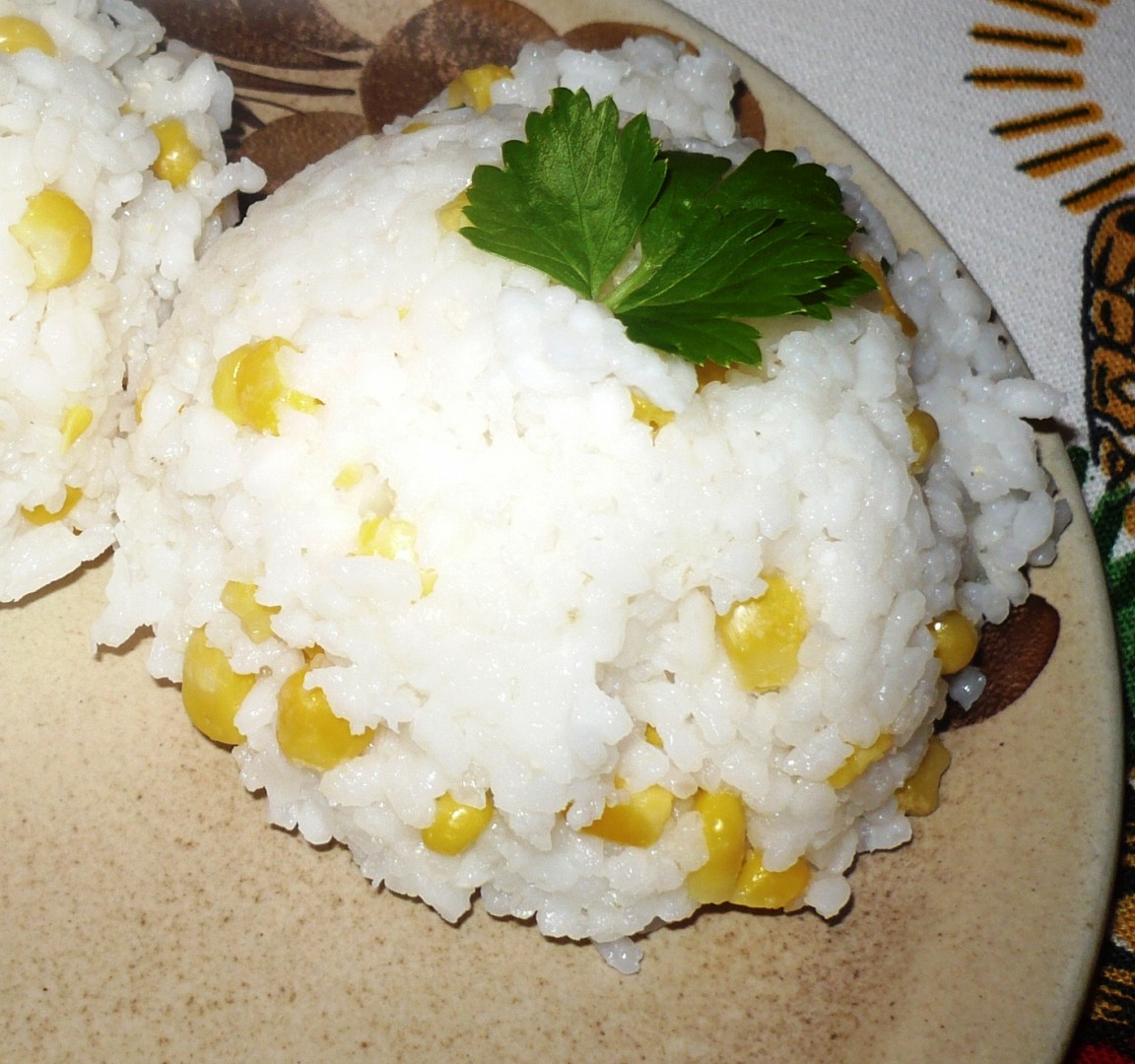 Rýže s kukuřicí