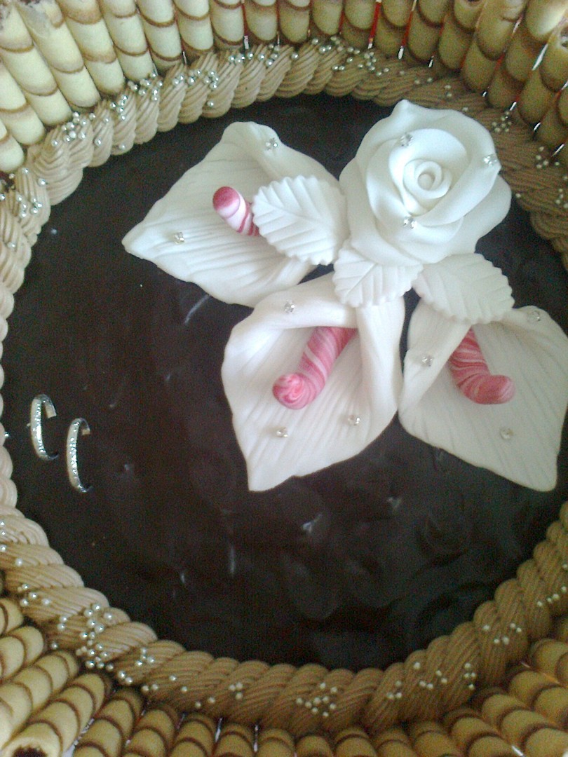 Smrt čokoládou - dort k výročí svatby