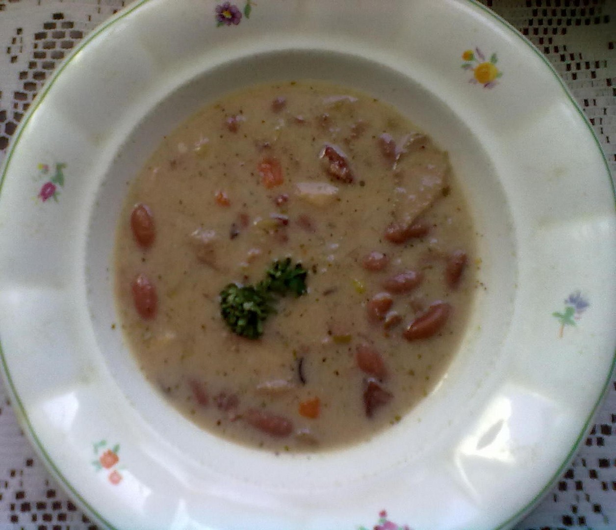 Svačinová fazolová polévka ze „Šlajfu“