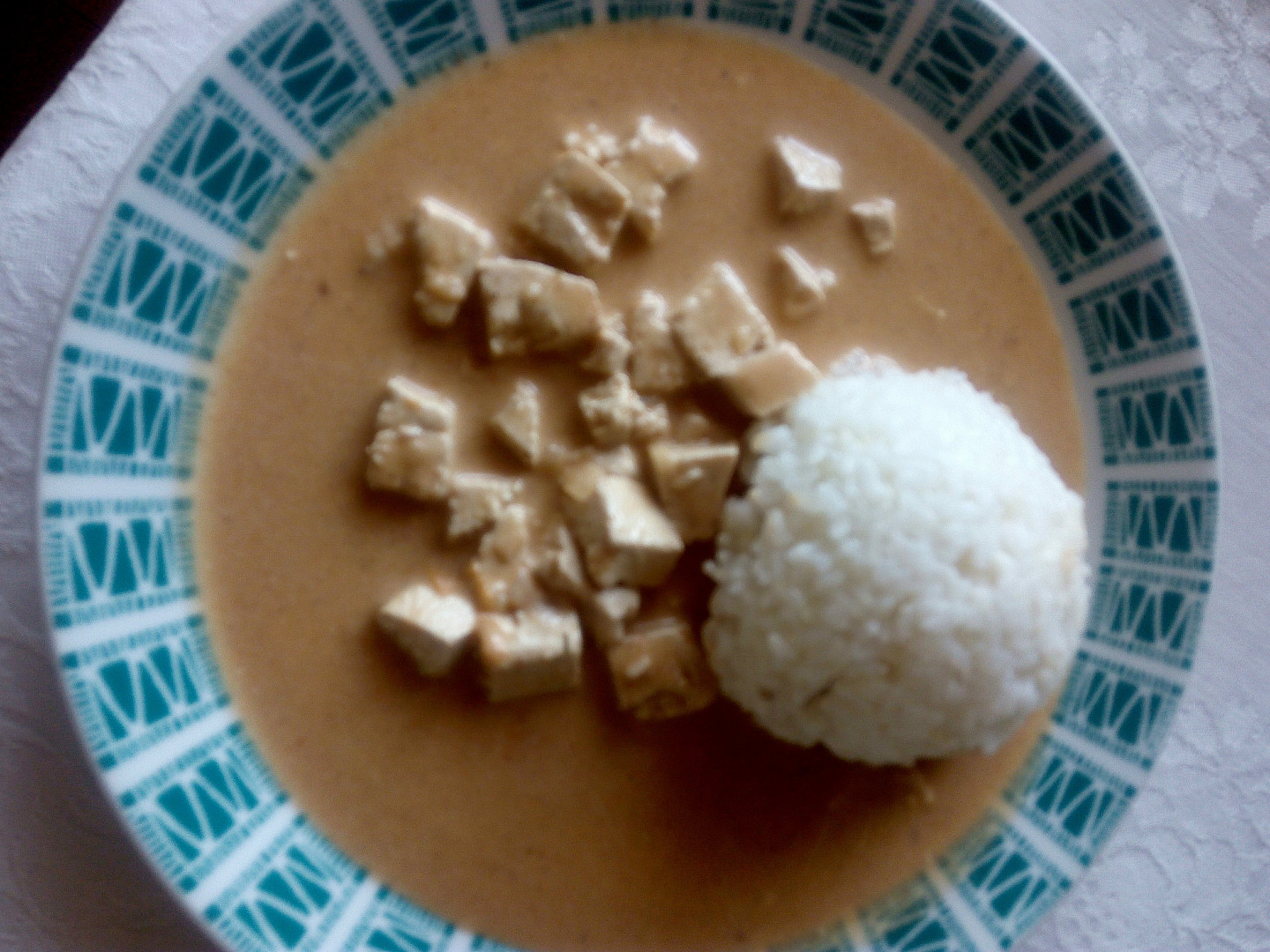 Tofu v paprikovo-smetanové omáčce