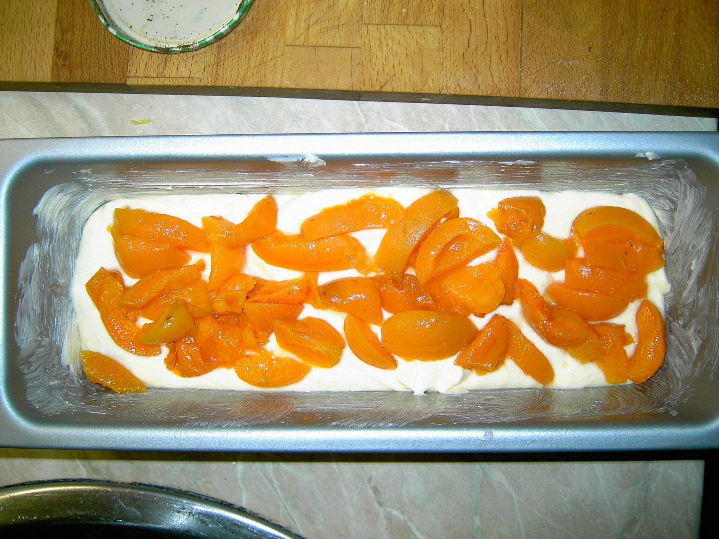 Tvarohový nákyp s meruňkami